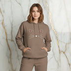 Standing with hands in pocket