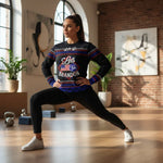 Stretching pose