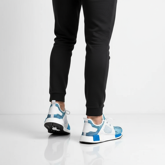 World Map Lightweight Men Mesh Sneaker