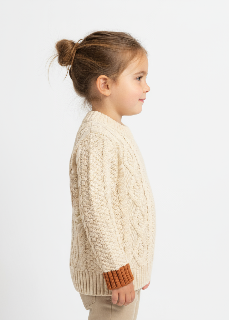 Studio photo - side profile