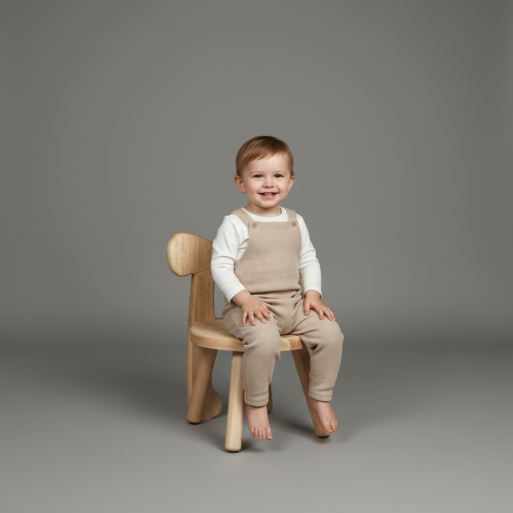 Studio shoot - gray background