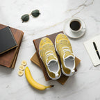 Styled with vintage books and coffee