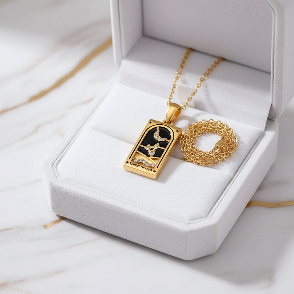 Tarot Pendant - Close-up Detail