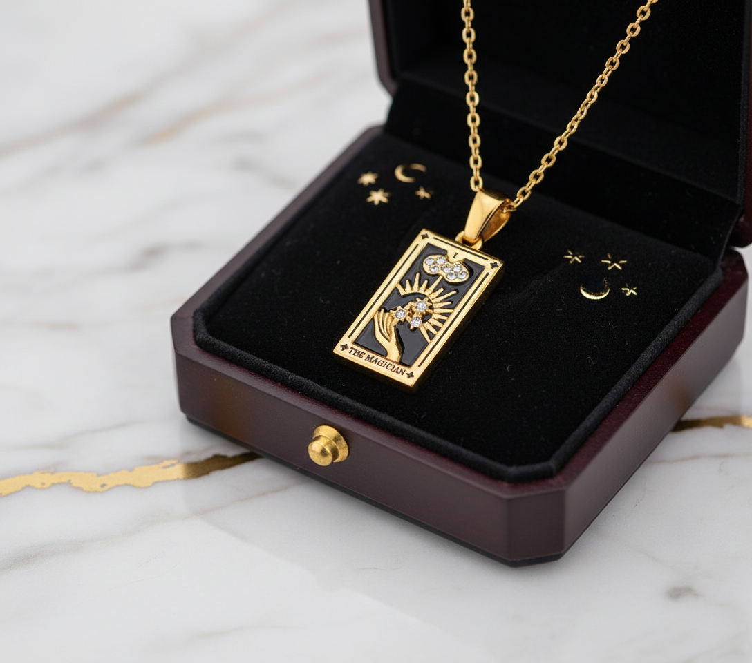 The Magician Pendant - Close-up Detail