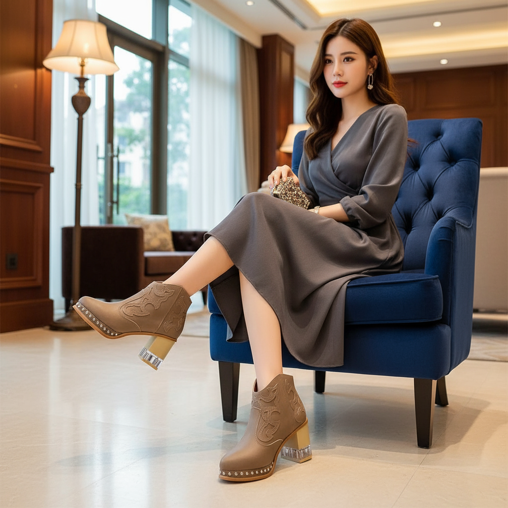 Three-quarter angle in boutique hotel