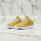 Three-quarter angle on marble background