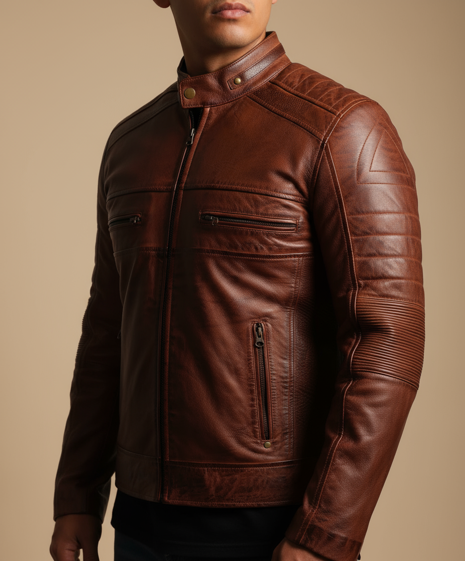 Three-quarter angle shot