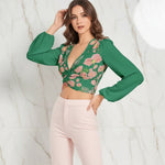 Three-quarter angle styled with light pink pants
