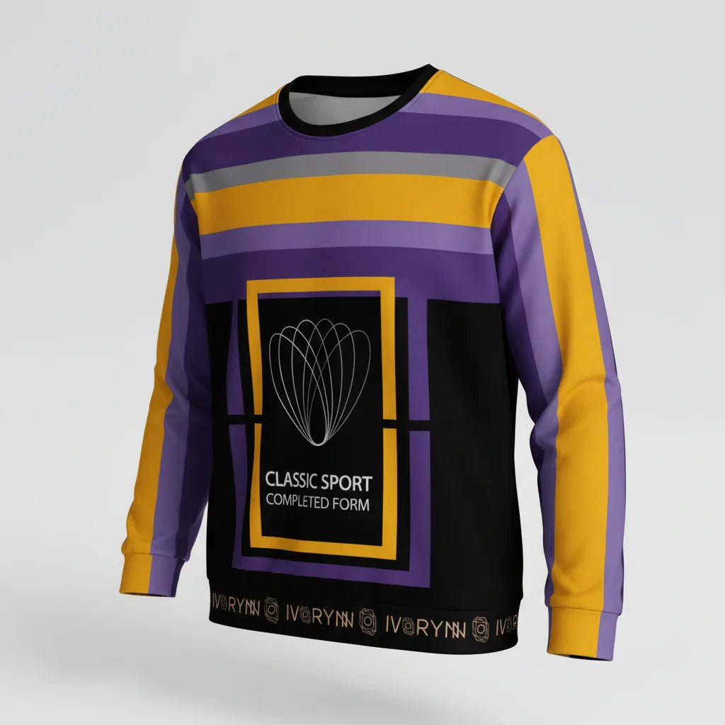 Three-quarter angle - sweatshirt display