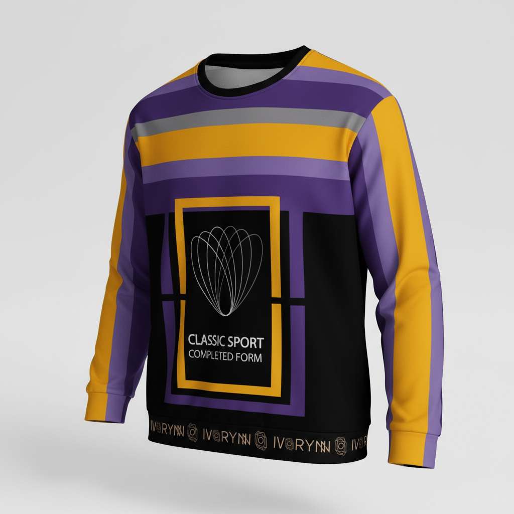 Three-quarter angle - sweatshirt display