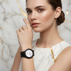 Three-Quarter Angle Watch Woman