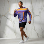 Three-quarter angle with marble background