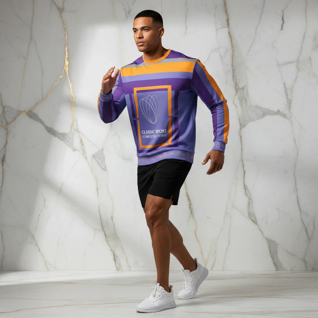 Three-quarter angle with marble background