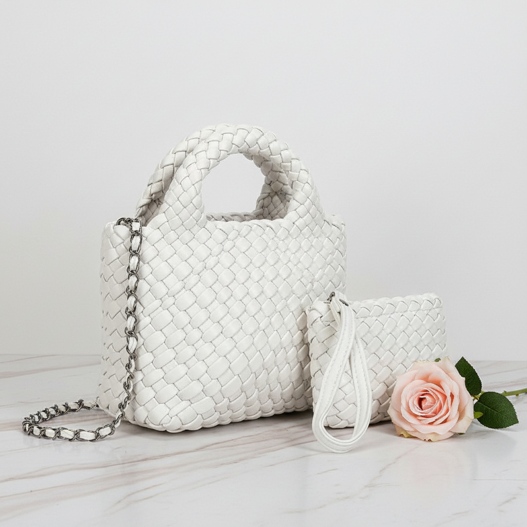 Three-Quarter View with Flower