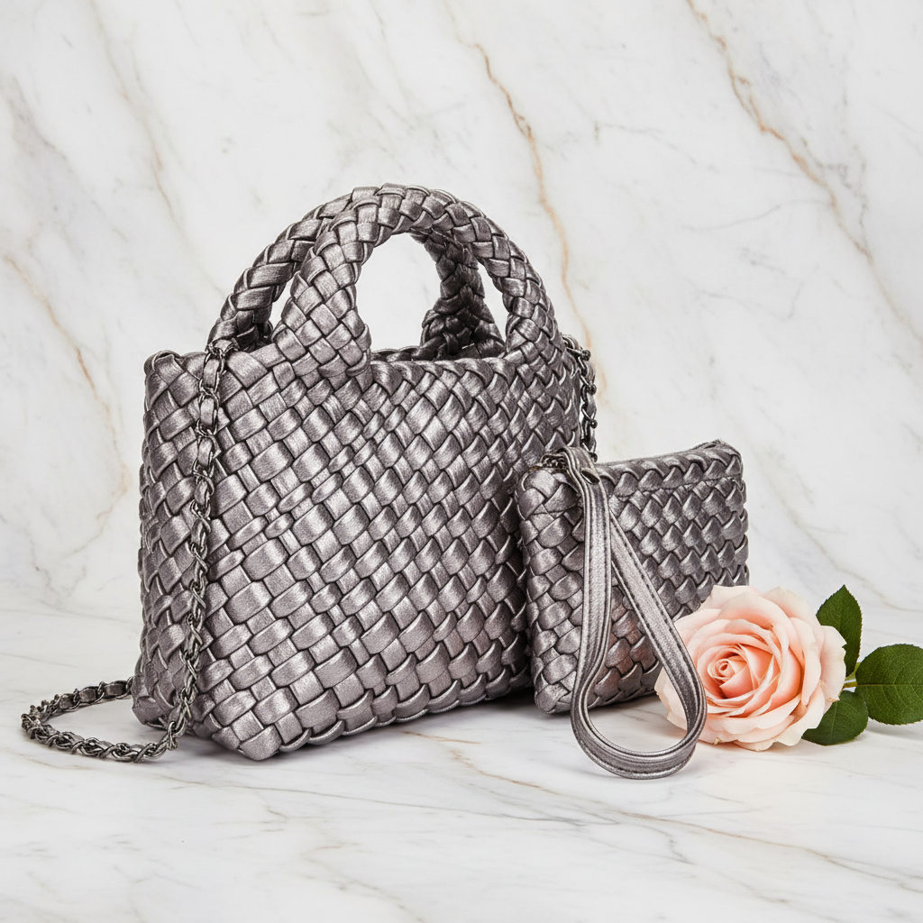 Three-Quarter View with Flower