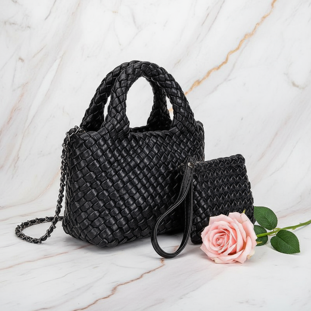 Three-Quarter View with Flower