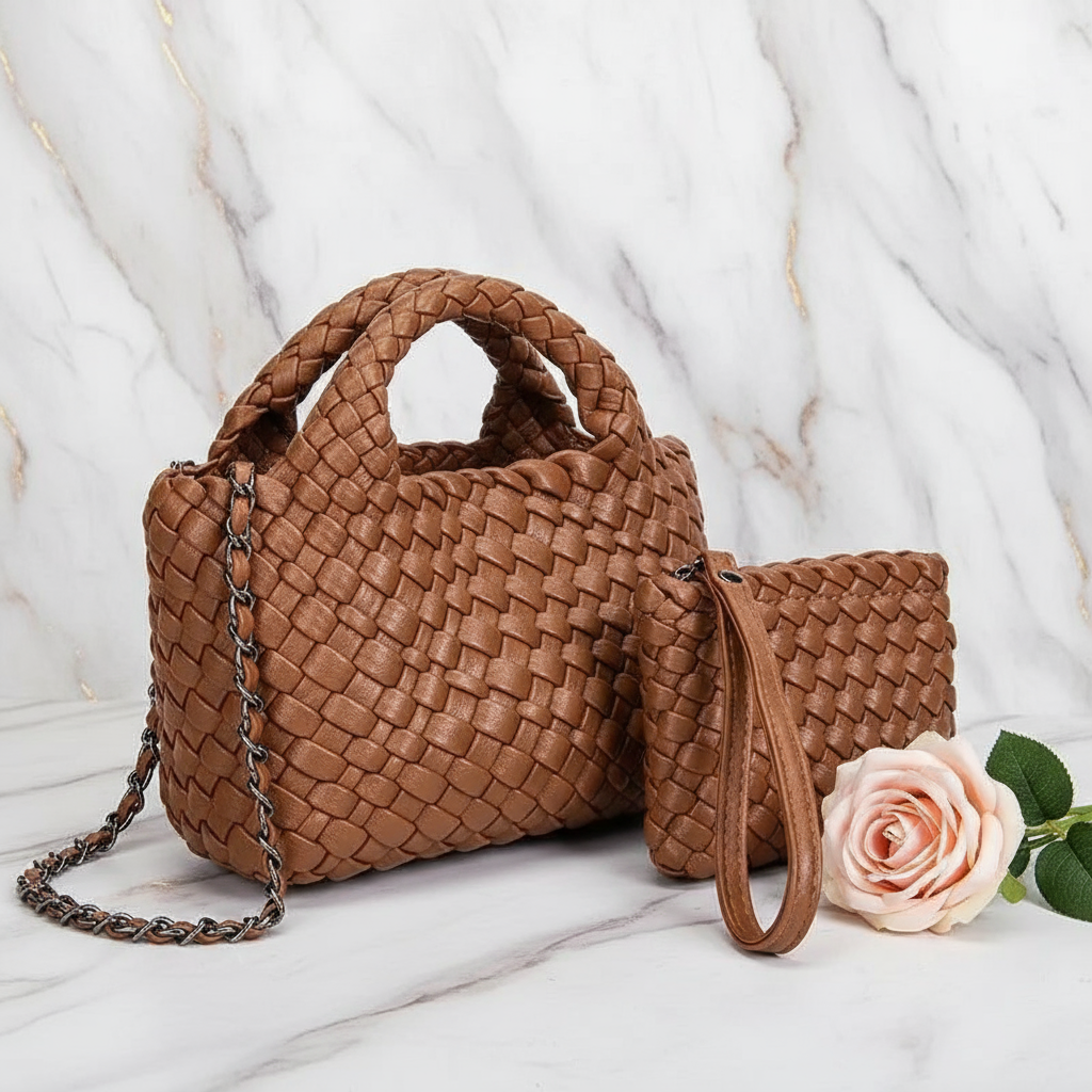 Three-Quarter View with Flower