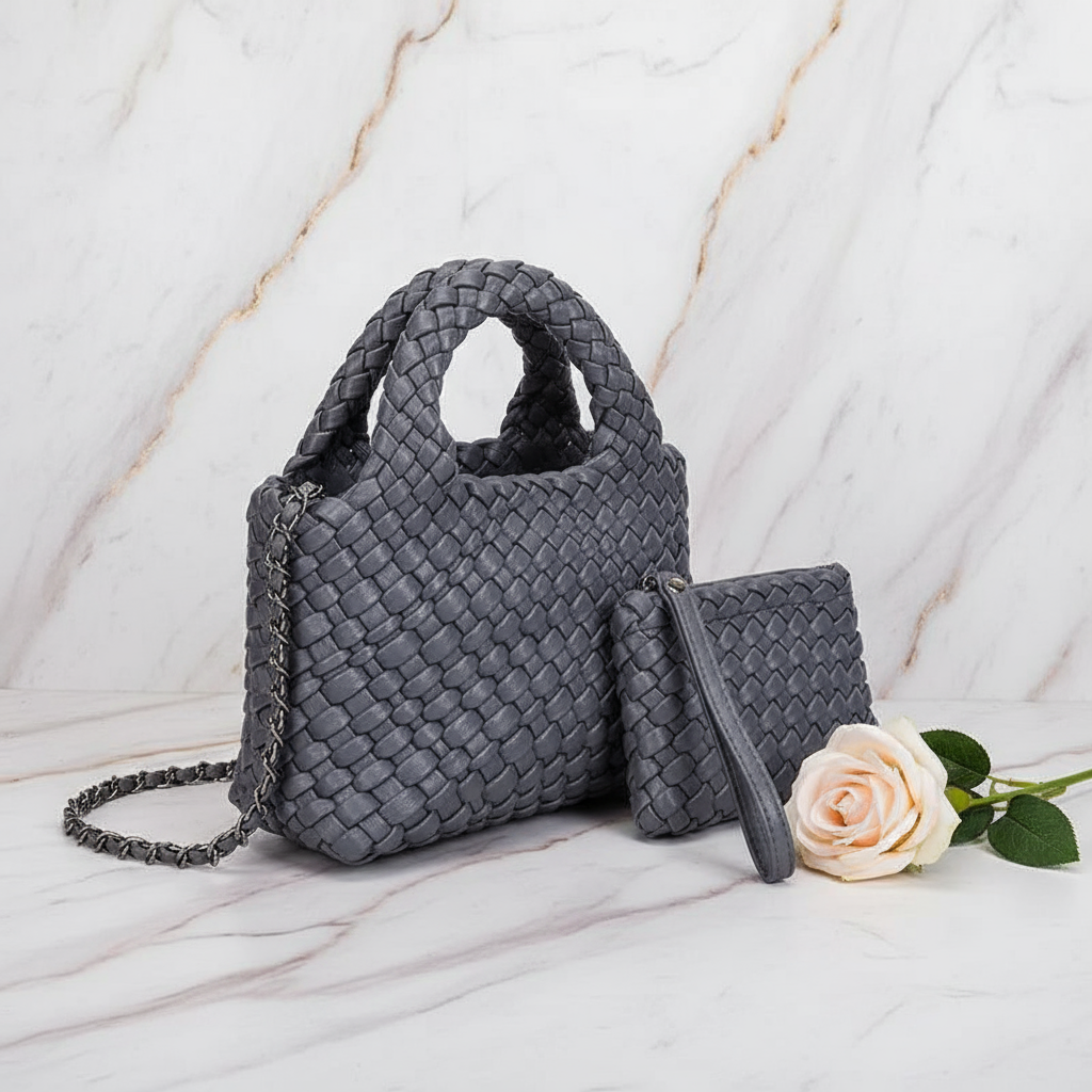 Three-Quarter View with Flower