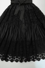 Tiered Skirt Black
