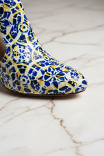 Toe area close-up
