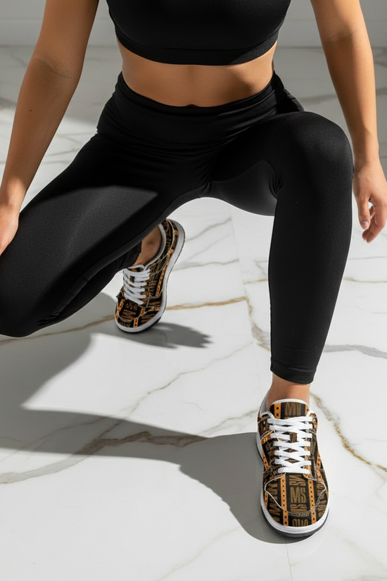 Top-down athletic stance