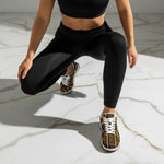 Top-down athletic stance