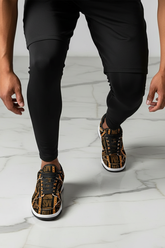 Top-down athletic stance