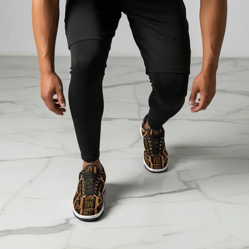 Top-down athletic stance