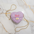 Top view - Heart Barbie Bag