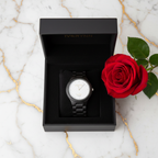 Top View with Red Rose