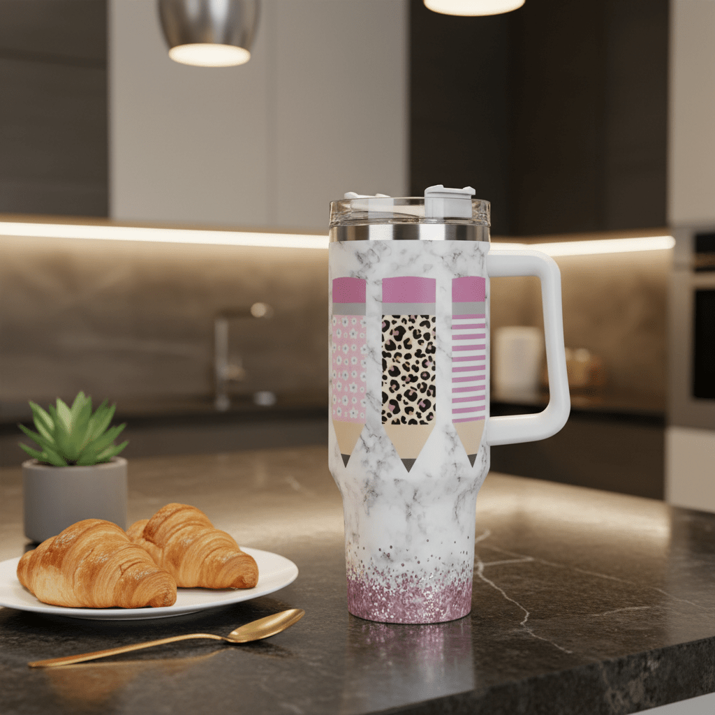 Tumbler Dark Granite Kitchen