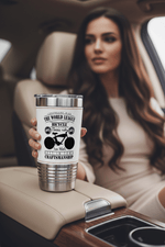 Tumbler - Holding in Luxury Car
