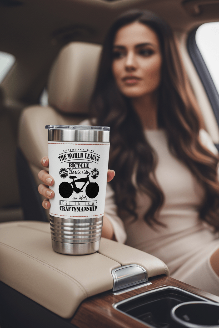 Tumbler - Holding in Luxury Car
