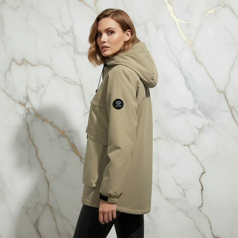 Turning back over shoulder pose