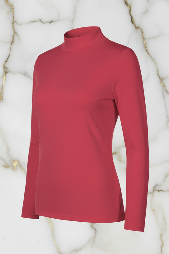 Turtleneck Sweater Three-Quarter View