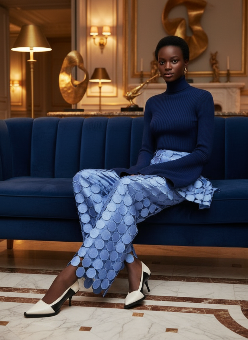 Upscale Lounge - Seated Pose