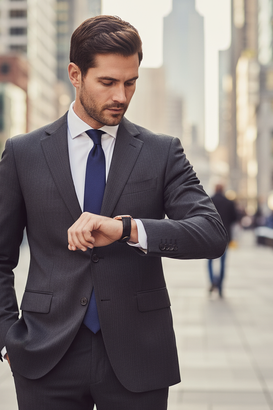 Urban setting with natural sunlight