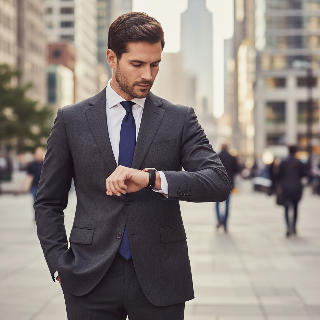 Urban setting with natural sunlight