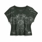 V-Neck and Sleeve Detail