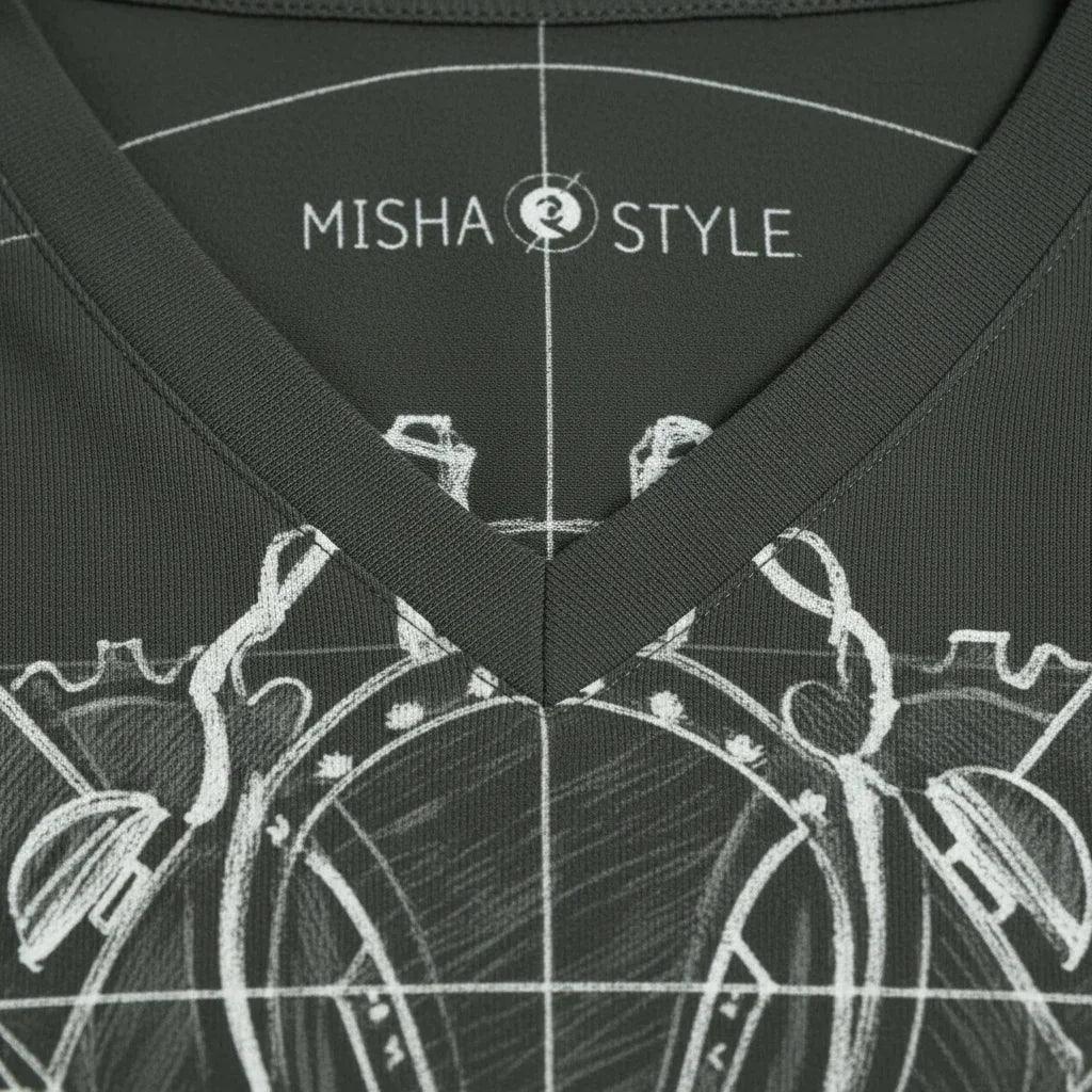 V-Neck Neckline Close-Up