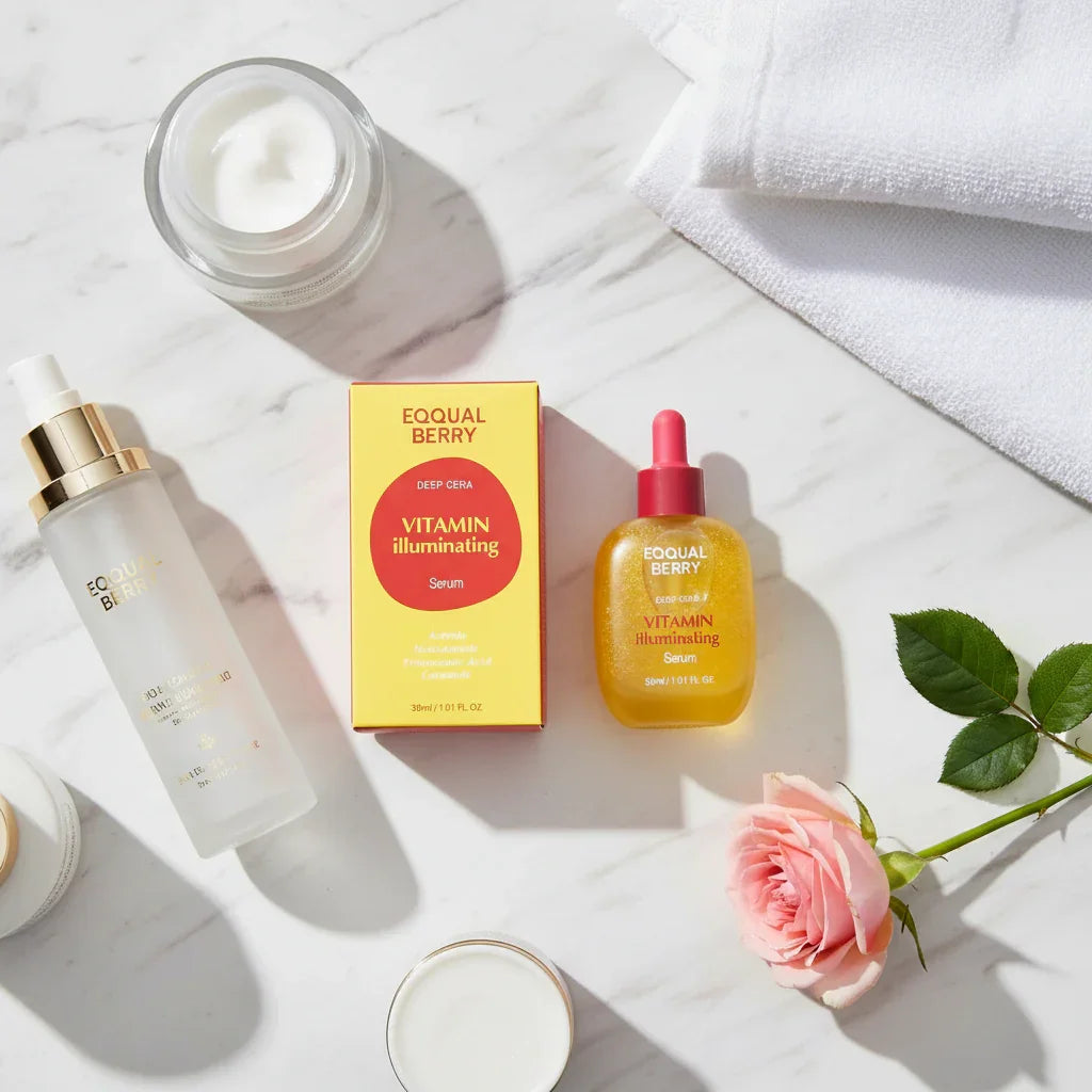 سيروم Vitamin Illuminating على رخام - تنسيق 1