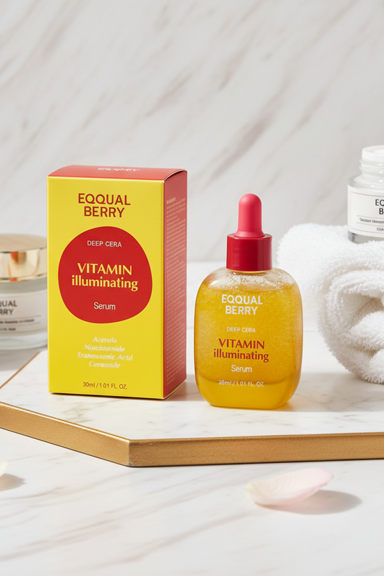 سيروم Vitamin Illuminating على رخام - تنسيق 2