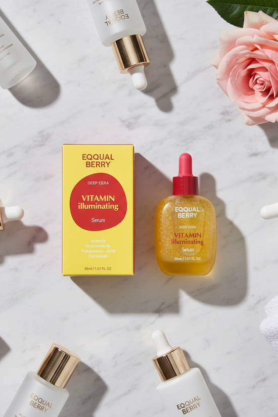 سيروم Vitamin Illuminating على رخام - تنسيق 3