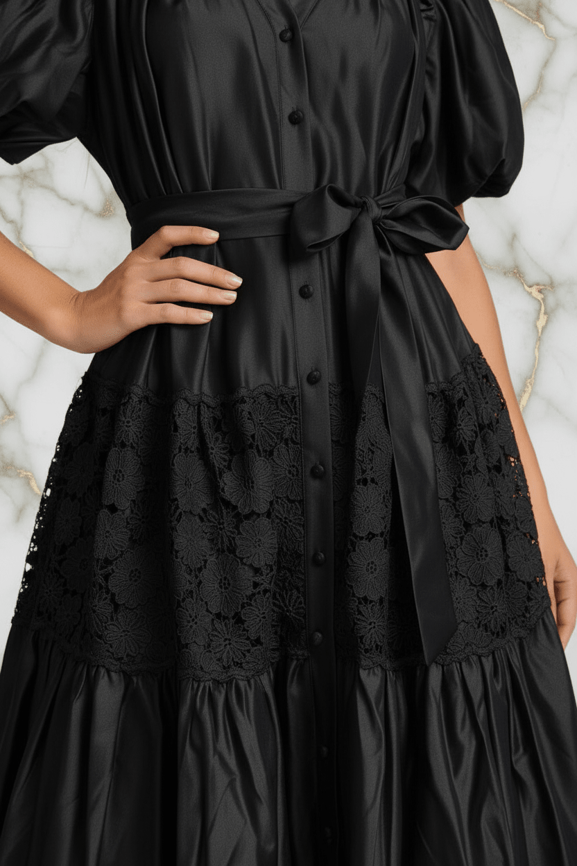Waist Detail Black