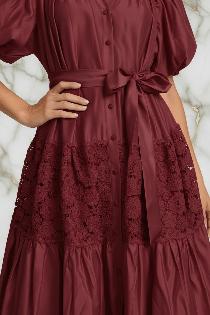 Waist Detail Red