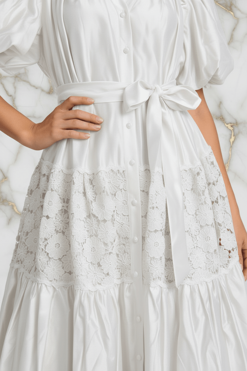 Waist Detail White