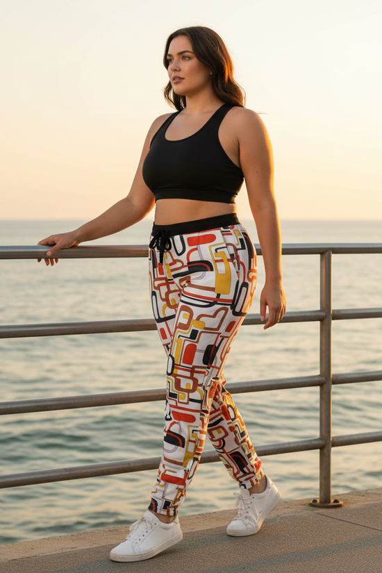 Walking along railing