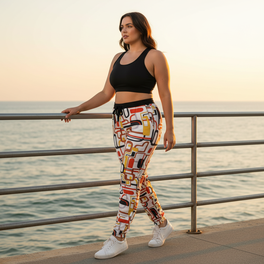 Walking along railing