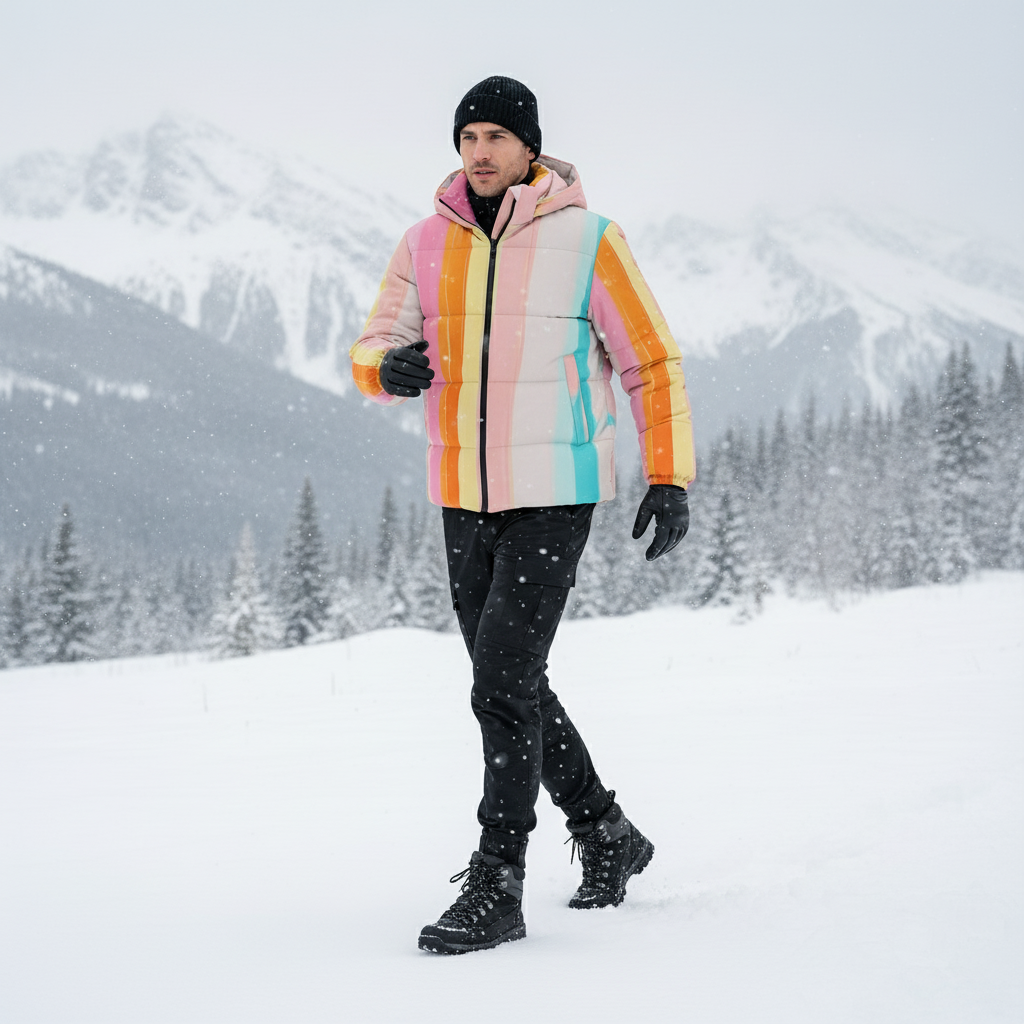 Walking pose full length