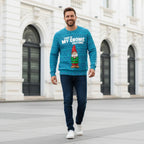 Walking pose near facade